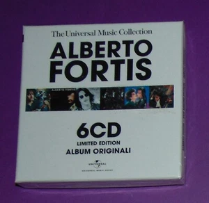 ALBERTO FORTIS. UNIVERSAL MUSIC COLLECTION. RARO BOX LIMITED 6 CD SIGILLATO ! - Picture 1 of 2