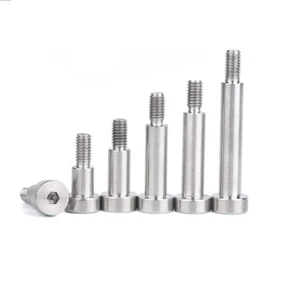 Shoulder Screws Bolts Socket Head Allen Key¢2 ¢3 M2 M2.5 A2 Stainless Steel - Picture 1 of 4
