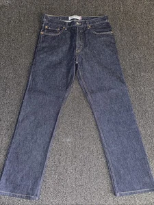 Levi 505 2000’s Dark Wash Herrengröße 34”x32” starr normale Passform gerades Bein - Bild 1 von 7