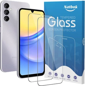 2er Pack Kompatibel mit Samsung Galaxy A15 5G/4G Displayschutzfolie, Vollständige Abdeckung 9 - Bild 1 von 12