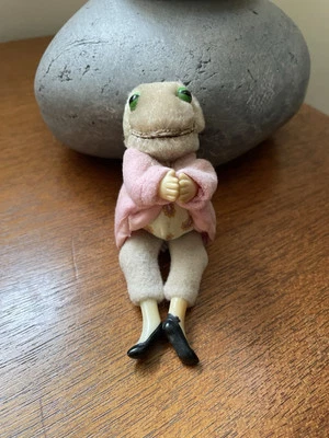 Vintage Eden Toys Jeremy Fisher Frog Gripper BEATRIX POTTER Frederick Warne  - Image 1 of 4