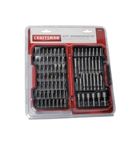 Craftsman 83 Piece Screwdriver Bit Set Mixed 926535 New Sealed HTF - Picture 1 of 11