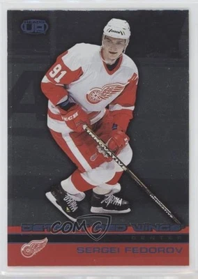 2002-03 Pacific Heads Up Blue /240 Sergei Fedorov #41 HOF - Image 1 of 2