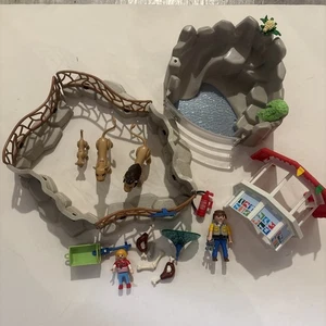 PLAYMOBIL Vintage Zoo set. Pieces from various sets- Lions Peacock Enclosures... - Picture 1 of 8