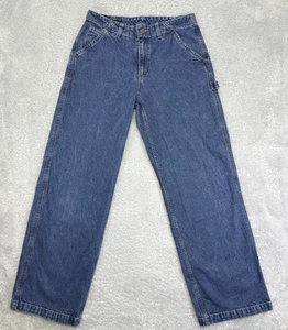 Vintage Levis Damen 30 x 31 dunkelblau 90er gerade Carpenter Y2K Black Label Größe 10? - Bild 1 von 10