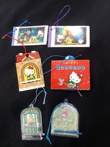 6 Vintage Sanrio Puroland Hello Kitty My Melody Keroppi Trinket Japan - Picture 1 of 3
