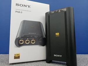 SONY PHA-3 USB Portable Audio Headphone Amplifier High-Resolution with Box - Picture 1 of 12