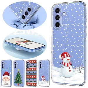 Snowman Christmas Santa Tree Phone Case For Samsung A56 A36 A26 A17 A16 A06 A07 - Picture 1 of 34
