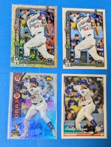 Andy Pages Los Angeles Dodger (4) Card Lot RC - Picture 1 of 6