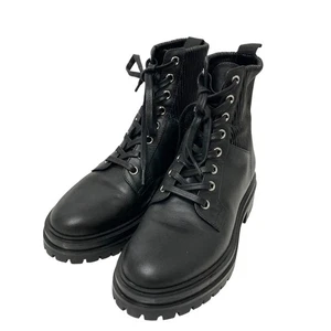 Gianvito Rossi Boots Women's Size 36.5 Black Leather - Picture 1 of 8