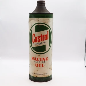 Castrol Racingoil Motoroil Öldose Dose Deko Vintage Retro Sammler - Bild 1 von 10