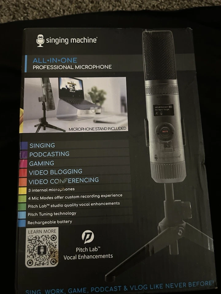 Поющая машина все в одном - профессиональный микрофон - новый в коробке - Изображение 1 из 2