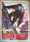 Filmposter * Kinoplakat * A1 * Die Rückkehr des King Kong * EA 1974