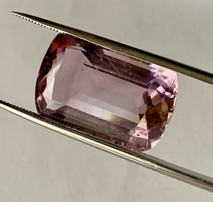 Ametrino natural talla cojin 22,85 kilates. Certificado.22x13x11 mm - Imagen 1 de 12