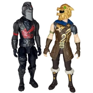 Fortnite 12" Large Action Figures Lot Black Knight & Battle Hound Victory Series - Picture 1 of 3