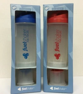 Fuelshaker Classic (2er Set) Shakerflasche 20 Unzen Fitnessstudio Supplement Pulver NEU - Bild 1 von 9