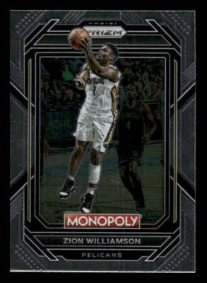 2022-23 Panini Prizm Monopoly #55 Zion Williamson New Orleans Pelicans - Image 1 of 2