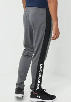 Under Armour Men's UA Brawler PERFORMANCE GREY W/BLACK TRIM SWEATPANTS SZ: 3XL - Image 1 of 4