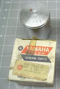 YAMAHA GP338 846-11636 SEGUNDO SOBRE PISTÓN 1 PIEZA DE COLECCIÓN FABRICANTE DE EQUIPOS ORIGINALES ENVÍO GRATUITO - Imagen 1 de 2