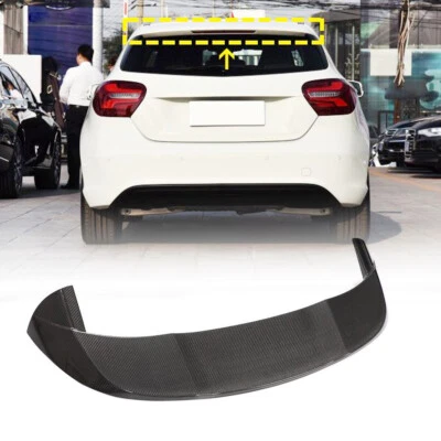 Alerón de techo trasero de carbono real para Mercedes-Benz W176 A200 A250 A45 13UP Foto 1 de 4