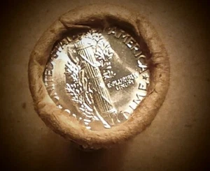 Wheat Small Cent Roll • CH BU Mercury Dime Tail & Red Wheat ¢ • Earlies / PDS - Picture 1 of 7