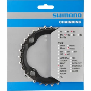 SHIMANO Kettenblätter SLX FC-M672/FC-M622 30Z. AN 96mm Stahl/Glasfaser sz - Bild 1 von 1