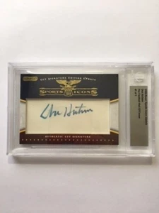 1/1 DON HUTSON Cut Autograph Packers 2009 Razor Sports Icons Update Green Bay - Picture 1 of 6