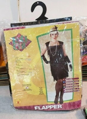 DISFRAZ HALLOWEEN ADULTO ALETA NUEVO EN PAQUETE RUBÍES TALLA GRANDE Foto 1 de 4