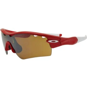 Oakley Custom Radar Path Team Red Tungsten Iridium Vented Mens Sports Sunglasses - Picture 1 of 5
