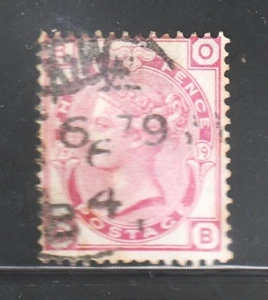 Great Britain, Scott #61, Plate 19, Used, VG, 3p Victoria, 1873, Station Cancel - Picture 1 of 2