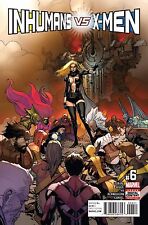 Inhumans VS X-Men # 6 Regular Cover NM IVX