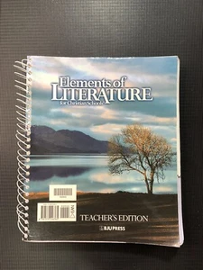 Bju Elements Literature Teacher's Edition - Picture 1 of 2