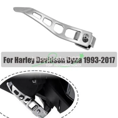 Extensión de soporte cromado para Harley Davidson Dyna Street Bob 1993-2017 Foto 1 de 4