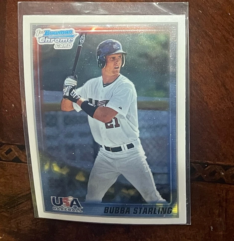 BUBBA STARLING - 2010 1er Bowman cromo #USA-17 RC CANTIDAD FS Foto 1 de 1
