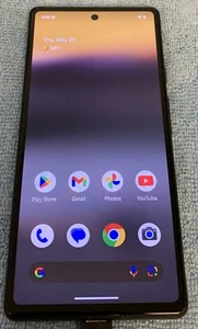 Google Pixel 6a - 128 Go - Charbon de bois (Désimlocké) (LIRE DESCRIPTION) - Photo 1 sur 2