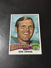 1975 Topps Bob Griese Card #100