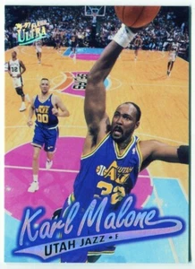 1996-97 Fleer Ultra #112 Karl Malone Utah Jazz - Picture 1 of 2