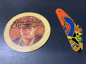 Indiana Jones Pinball Machine Speaker Plastic Cutout And Right Slingshot Plastic - Picture 1 of 5
