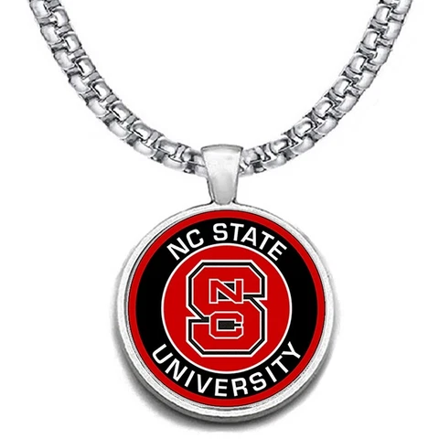 Large North Carolina NC State Mens 24" Chain Pendant Necklace FREE SHIP' D30 Cover