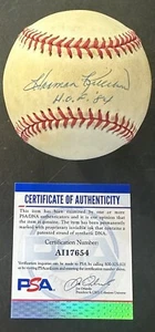 Harmon Killebrew Signed Official NL Bobby Brown Baseball Twins HOF 84 Auto PSA - Picture 1 of 10