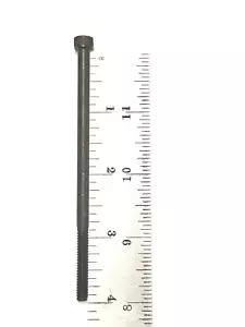 (10) Vite a testa in acciaio lega di ossido nero 10-24 fili x 4" lunghi 10-24 x 4 - Foto 1 di 4
