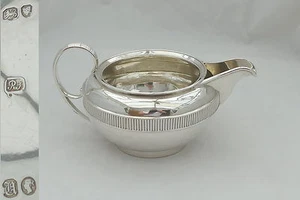 RARE VICTORIAN HM STERLING SILVER CREAM JUG 1855 7.9 oz - Picture 1 of 12