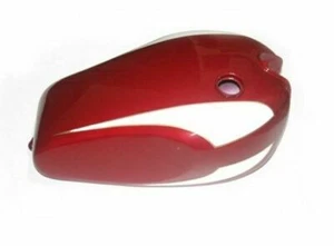 Trident Fuel Petrol Tank 4 Gallon Cherry Red & White Fits T160 Triumph @UK - Picture 1 of 5