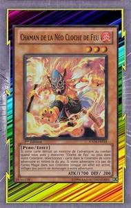 Chaman De La Néo Cloche De Feu HA04-FR033 Feu Pyro Effet Niveau 3 YGO - Imagen 1 de 1