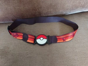 Pokemon Belt Clip N Carry Pokeball Nintendo Kids Charmander Red Adjustable - Picture 1 of 3