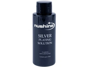 NUSHINE SILVER PLATING SOLUTION-PLATE METALS WITH REAL SILVER-Cheapest available - Picture 1 of 3
