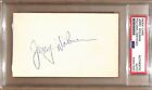 Jerry Wolman Autographed 3x5 Index Card Owner Philadelphia Eagles PSA/DNA 179087
