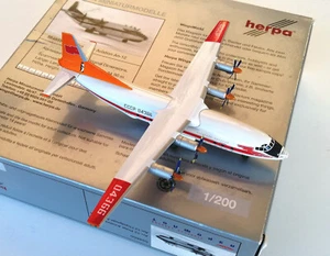 HERPA 1:200 ● Antonov An-12 Aeroflot POLAR AVIATION (CCCP-04366, c1962) w. stand - Imagen 1 de 5