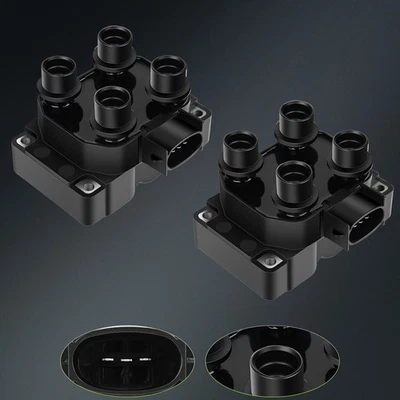 2 For Ford Escort 2.0L L4 1997 1998 1999 2000 2001 2002 2003 Ignition Coil - Image 1 of 4