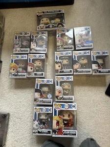 Juego de 14 Demon Slayer Funko Pop con protectores. - Imagen 1 de 20